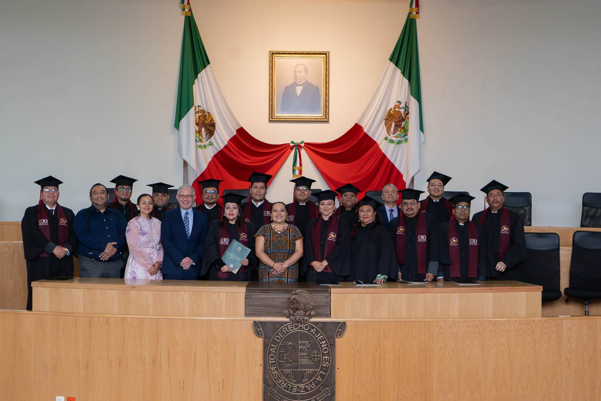 Poder Judicial de Oaxaca y Universidad de Perugia consolidan alianza con maestría y nuevo doctorado
