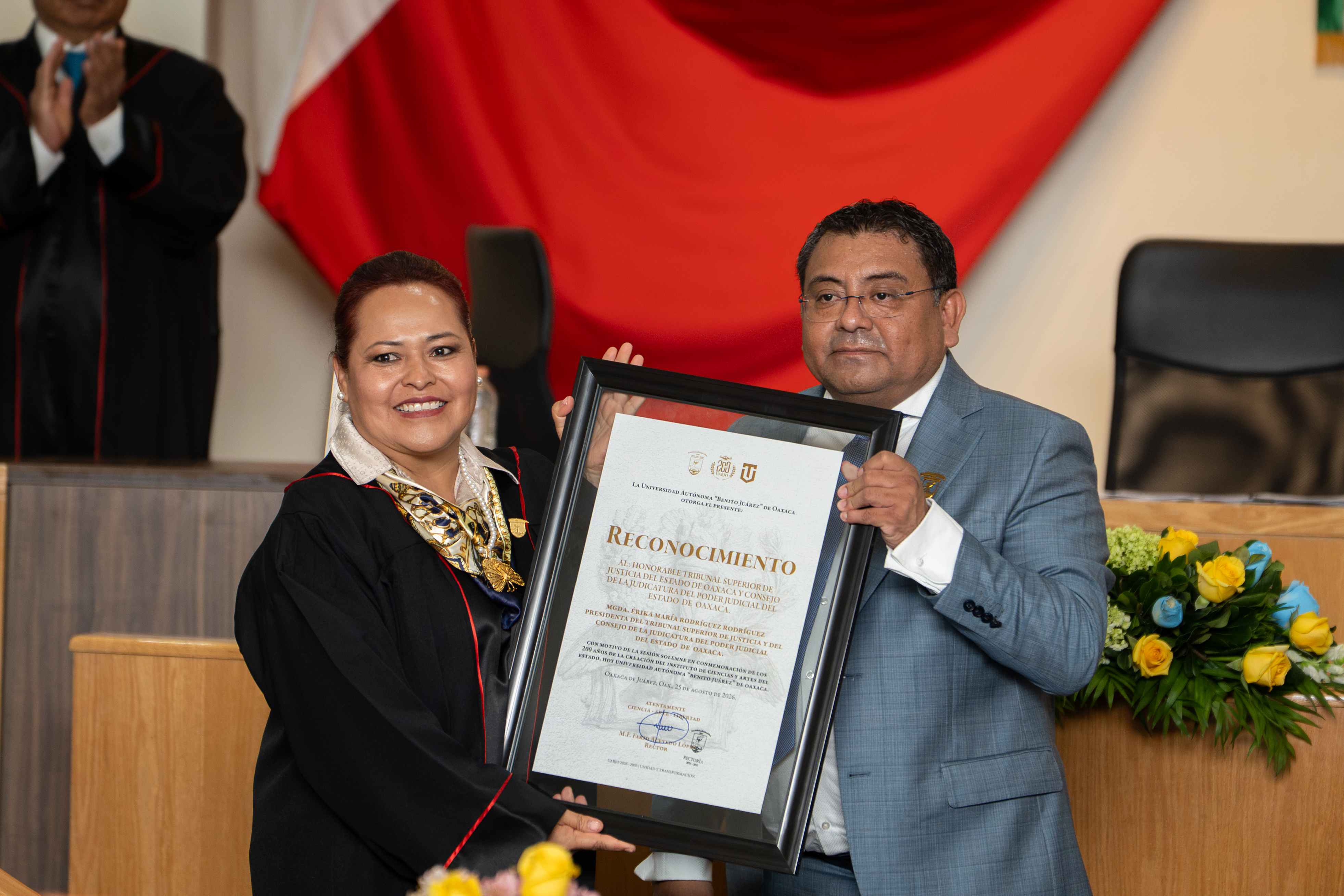 El Poder Judicial de Oaxaca reconoce 200 años de legado de la UABJO