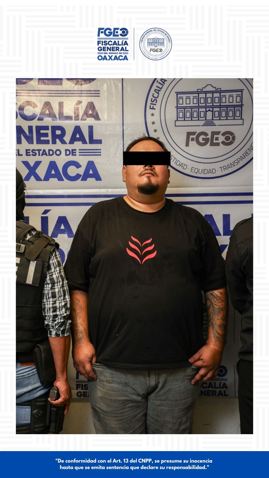 Inteligencia criminal y análisis financiero de FGEO, permiten captura de “Lugger, autor material de triple homicidio de jóvenes en Juchitán