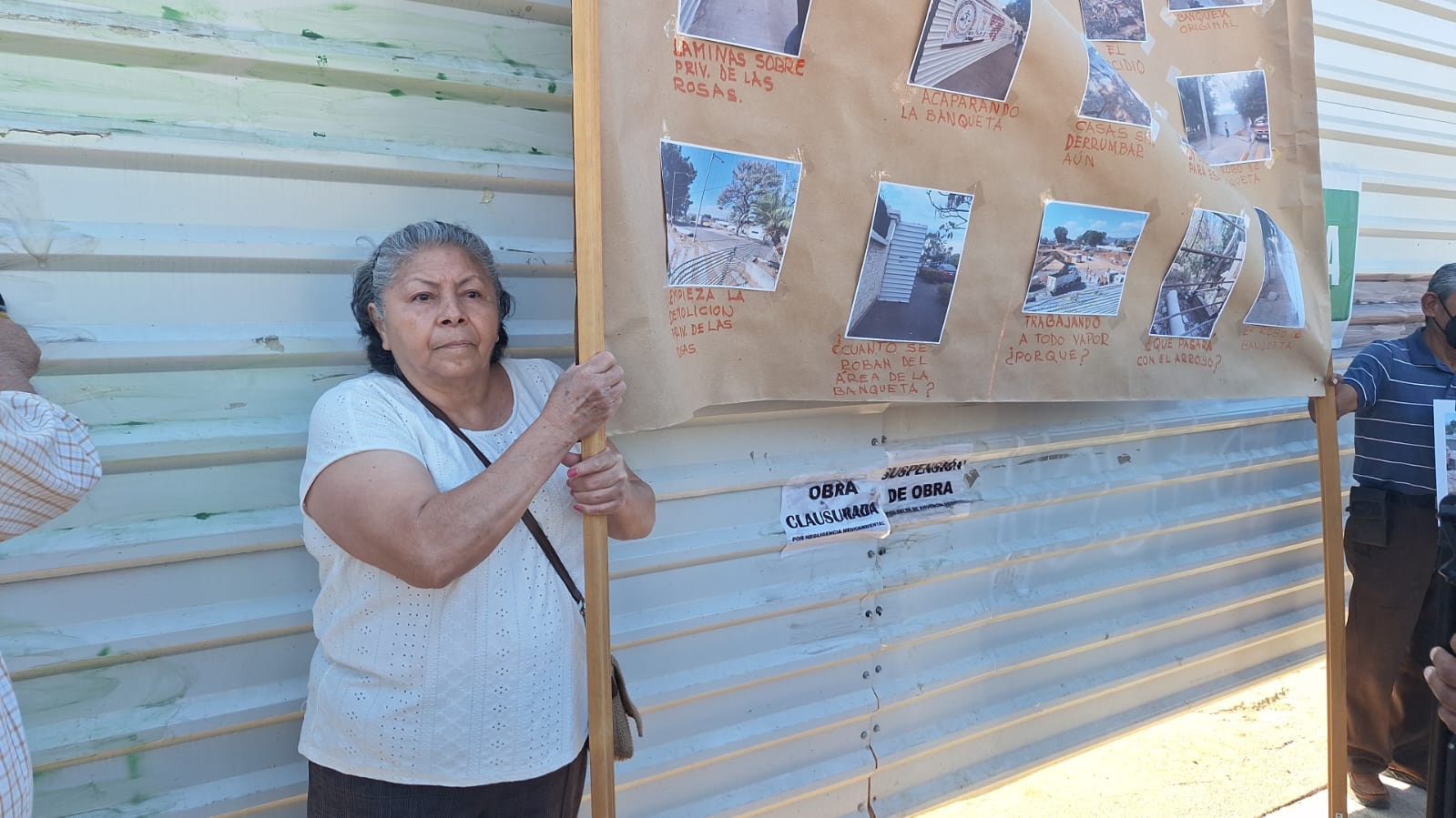 Vecinos de la colonia Reforma protestan por construcción de Centro Comercial “Parque Oaxaca”